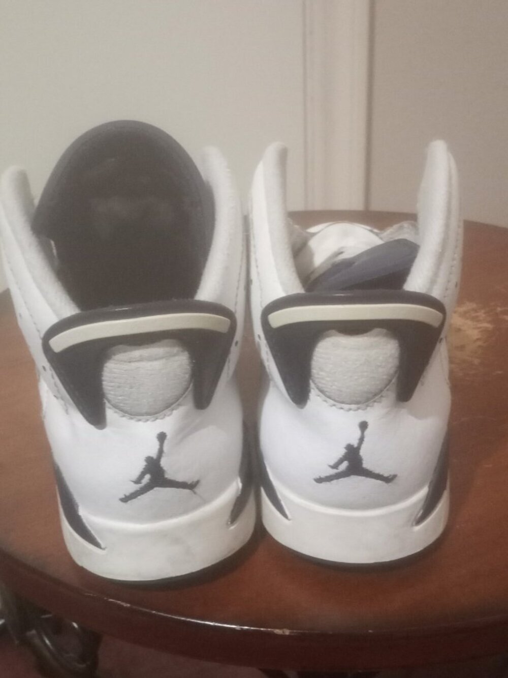Jordan 6 Midnight Navy Pre School Size 1Y 384666-141 Air Jordan Retro Kids - Picture 10 of 11